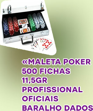 Maleta de poker profissional