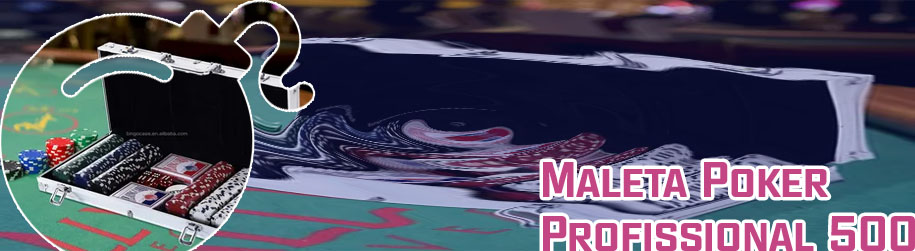 Maleta poker profissional