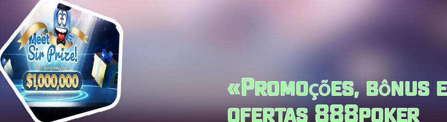 Promo 888 poker